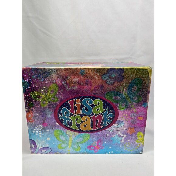 VTG Lisa frank Angel W/ Kitty Chest Organizer Jewelry Box Trinket Box Stash Box - Picture 6 of 16